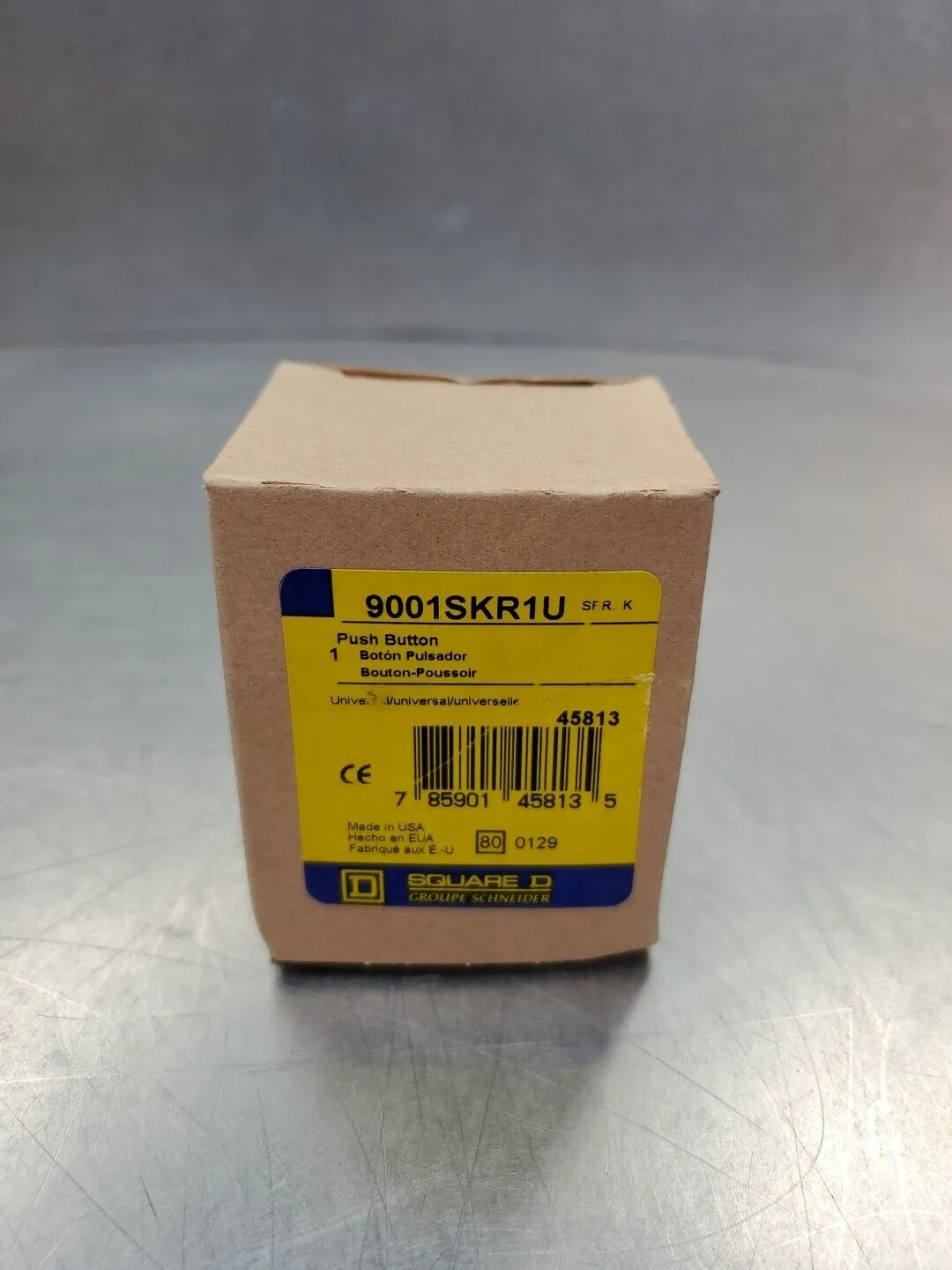 Square D 9001SKR1U Ser. K Pushbutton. 4C-23