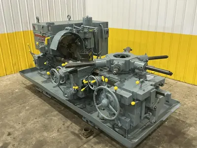 2A WARNER & SWASEY MODEL #M-3470 CROSS SLIDING TURRET LATHE: YOBRO #25009