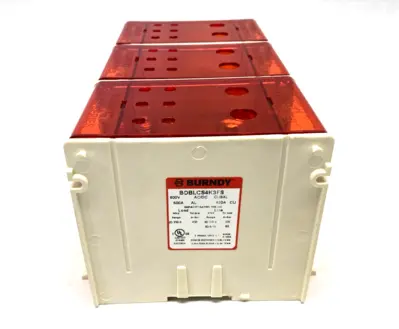 BDBLCS4K3FS | Burndy  3-Pole Power Distribution Block 600V 620A CU9AL - New Other