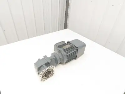 Sew Eurodrive WHF37 DRN90S4/BE2 Brake Gearmotor 1.1Kw 220/380V 1762/112rpm 15.67