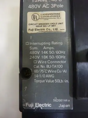 USED FUJI ELECTRIC BU-ESA3015