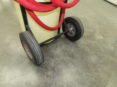Foam King P56V Ecolab Portable Spray Unit Cart 15 Gal FloJet Diaphragm Air Pump