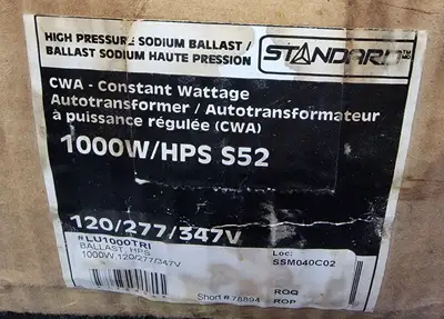 NEW SYLVANIA LU1000/TRI