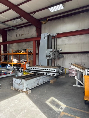 GIDDINGS & LEWIS 350 Horizontal Table Type Boring Mills | Elevation Machine (5)