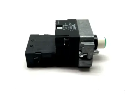 USED SCHNEIDER ELECTRIC METAL SERIES GUSHBUTTON BASE