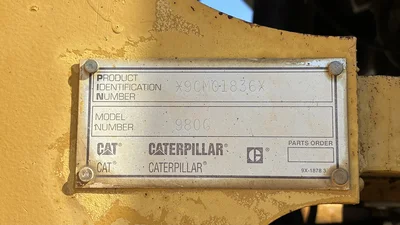 Used 2001 Caterpillar 980G Wheel Loaders Maryland US | Zadoon Equipment #1470080