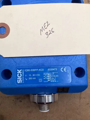 Sick Inductive Proximity Sensor; IQ80-50BPP-KC0 -NOS