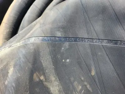6" x 75 ft Prospector Water Suction and Discharge Hose Black, 150 psi