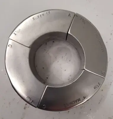 USED SUPERIOR CINCINNATI COLLET PAD