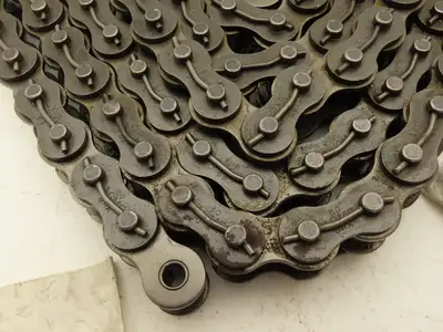 Acme 80-1C/T Roller Chain #80 Cotter Pin Standard Duty 10' W 3 Connecting Links