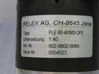 Used RELEX AG _UNKNOWN_ Speed Reducers Texas US | OCO Industrial #1773498