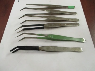 Used Misc Long Tweezer's (QTY 6) "AS IS"
