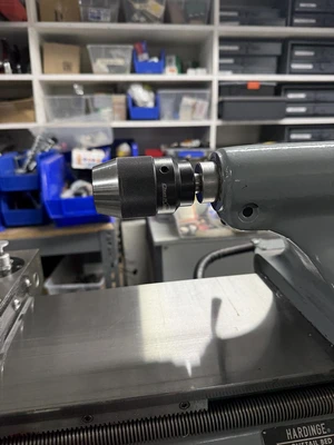 Used 2023 Hardinge HLV-H, Vari-Speed, 5C-Collet, Acu-Rite DRO, 3-Jaw, Precision Lathes New Jersey US | Machinery Values #1334035