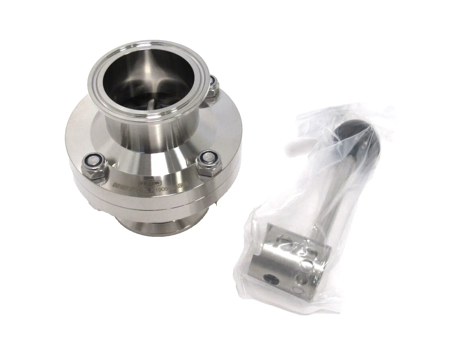 NEW DIXON B5107 SANITARY BUTTERFLY VALVE 2"