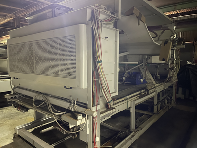Cefla Package of Flat-Line Finishing Machinery, w/ EliSpray Rotary Spray Machines, Curing Ovens, Panel Cleaners, Material Handling, etc.