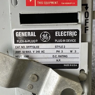 Used GE DFPTQLX3 Misc Electrical & Power Parts California US | Davliegogo LLC #1709692