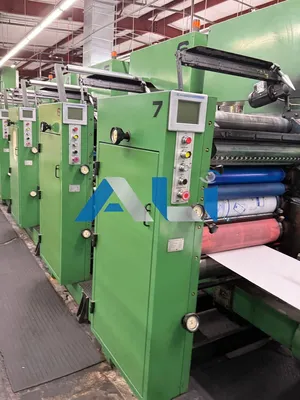 Used 1992 RDP RDP 260 10 Color Scratch Off Press 22” x 26 ½” web width Web-fed press California US | Asset Liquidity International #1251345