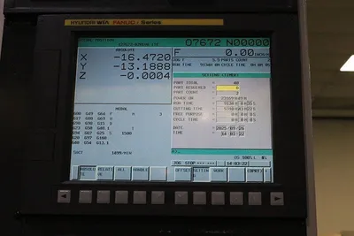 2013 HYUNDAI WIA F400VM MACHINING CENTERS,VERT.,N/C & CNC,MULT.SPDL. | Prime Machinery (12)