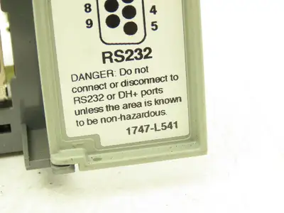Allen Bradley 1747-L541 Processor Unit CPU SLC 500 Ser C 1747-OS401 Rev 07