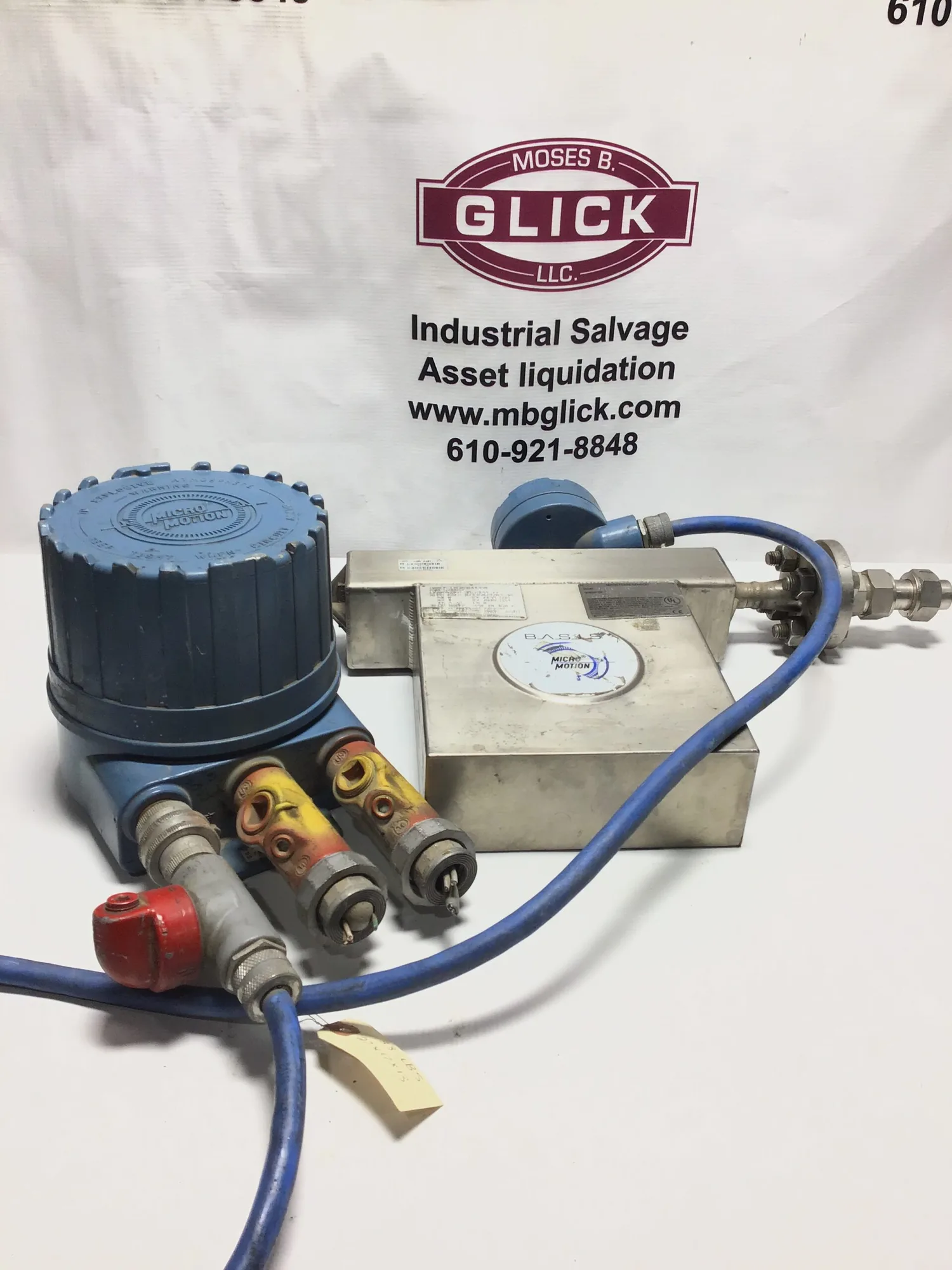 Micro Motion F050SR113SU 1/2″ Stainless Mass Flow Sensor