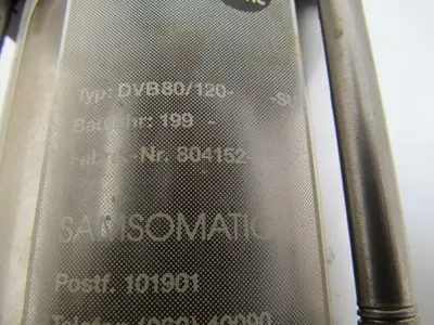 Samsomatic DVB80/120-7.4-SU 7.4:1 Air to Hydraulic Amplifier Spindle Positioner