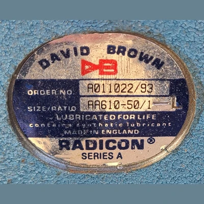 USED RADICON - DAVID BROWN AA610-50/1