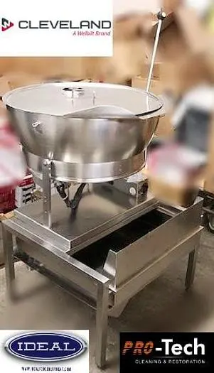 15 GALLON TILITING STEAM SKILLET