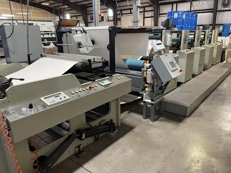 Used 2007 EKOFA 4300  4 COLOR FLEXO WITH CMS MOISTENER SYSTEM _UNKNOWN_ Flexo Printing Presses | Paper Converting Equipment #395752