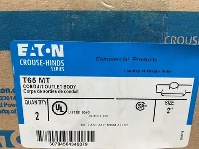 Used EATON T65 MT Electrical Boxes Ohio US | HGR 24 #1488476