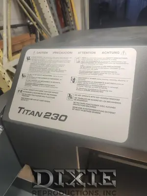 Used CHALLENGE TITAN 230 Paper Cutters Tennessee US | Dixie Reproductions, Inc. #1665684