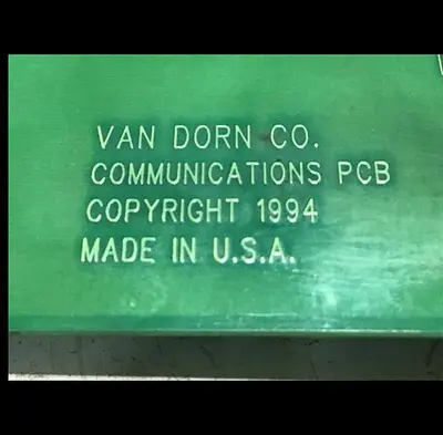 USED VAN DORN PC330-081 330-081
