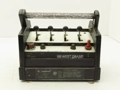 Telemotive LTX Crane Hoist Radio Remote Control 4 Lever 2 Button Model RS8020
