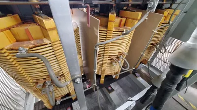 750 KVA Sub Style Dry Transformer 12400 Delta to 480Y 277 EB National Industri
