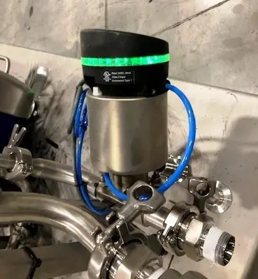 Alfa-Laval LAPX 404 SGP-31G/GC CLARA 20 HF clarifier skid.