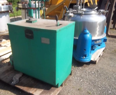 Ferrum V4A 30 x 14 perforate basket centrifuge, 316SS.
