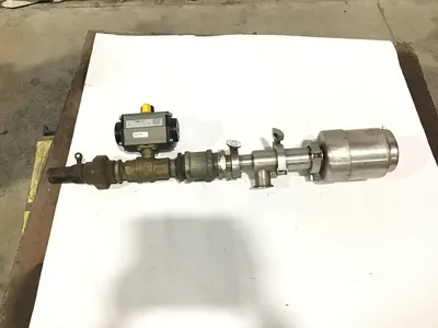 DynaQuip AP0605 Pneumatic Actuator with Ball Valve