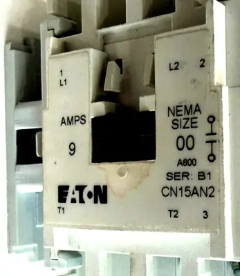 NEW EATON/CUTLER HAMMER CN15AN2T1B CONTACTOR SER. B1