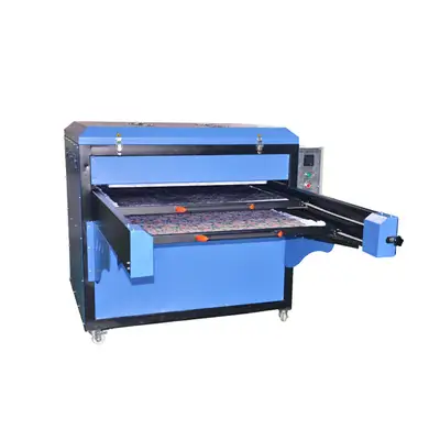 Used _UNKNOWN_ Dual Slide Station 39" x 47" Large Pneumatic Heat Press Machine 220V 1P Heat Presses Oklahoma US | Wide Image Solutions #1538278