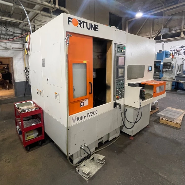 Used 2004 FORTUNE V-Turn IV200 CNC Lathes California US | Machinery Network 7 #5698