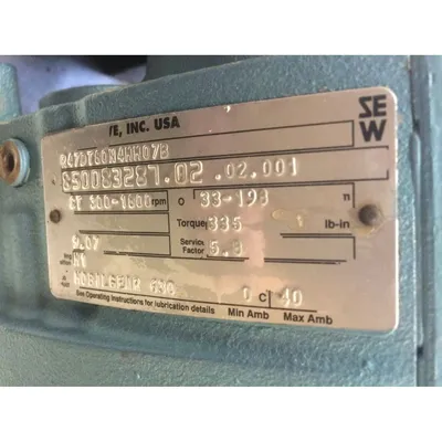 Used Robbins & Myers Moyno 1 HP SSB Progressive Cavity Stainless Steel Pump