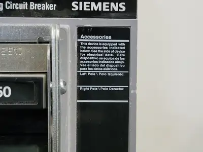 USED SIEMENS CFD63B250