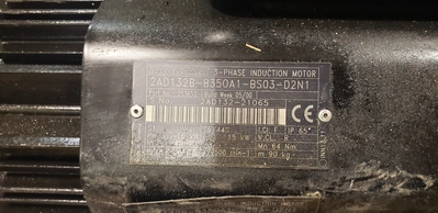 Rexroth Indramat Servo Motor 2AD132B-B350A1-BS03-D2N1