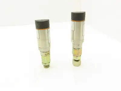IFM Efector PN3021 Electronic Pressure Sensor Monitor 1/4" NPT 250bar Lot of 2