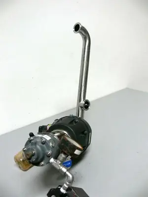 USED LOT OF 2 ITT PURE-FLO DIAPHRAGM ACTUATORS 1" & 1.5" W/  CONOFLOW TRANSDUCER
