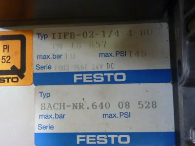 USED FESTO IFB8-02