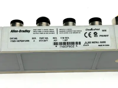 Used Allen-Bradley 1732D-16CFGM12MN PLC Input & Output Michigan US | Maverick Industrial Sales #1468012