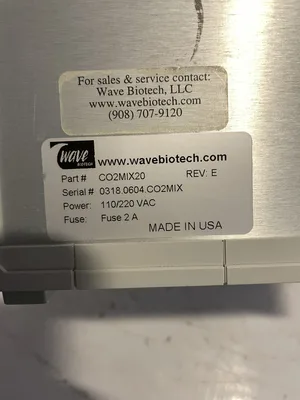 Wave Biotech CO2MIX20 CO2/Air Mixer Controller