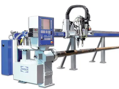 USED ZINSER TUBE PLASMA Ø 700 X 5000 MM