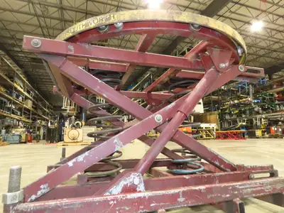 Southworth Pallet Pal 360 Positioner Rotator Spring Level Loader Turntable 43"