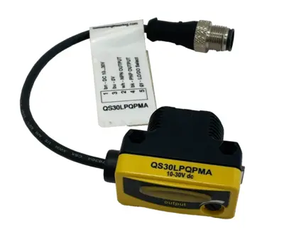 NEW BANNER ENGINEERING QS30LPQPMA POLARIZED BEAM 73085